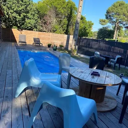 Villa Bois Esprit Bassin *